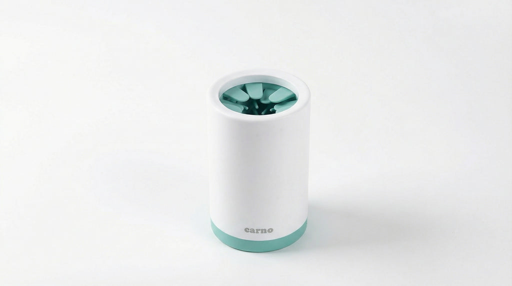 Taza Limpiadora de Patas con Cerdas de Silicona Suave