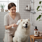 P1 - 💧  Cepillo Spray Autolimpiante para Mascotas 🐾 Pelo Limpio y Piel Saludable-Chow-Chow-paraíso