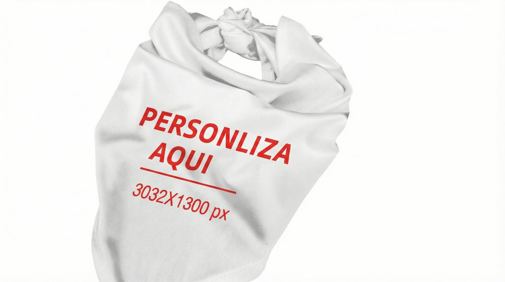 Pañuelo Triangular Decorativo  - Personalizable