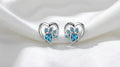 Pendientes de Plata de Ley S925 "Huella de Amor"