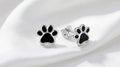 Pendientes de Huella en Plata de Ley 925
