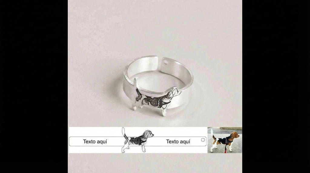 Anillo Personalizado con TU MASCOTA