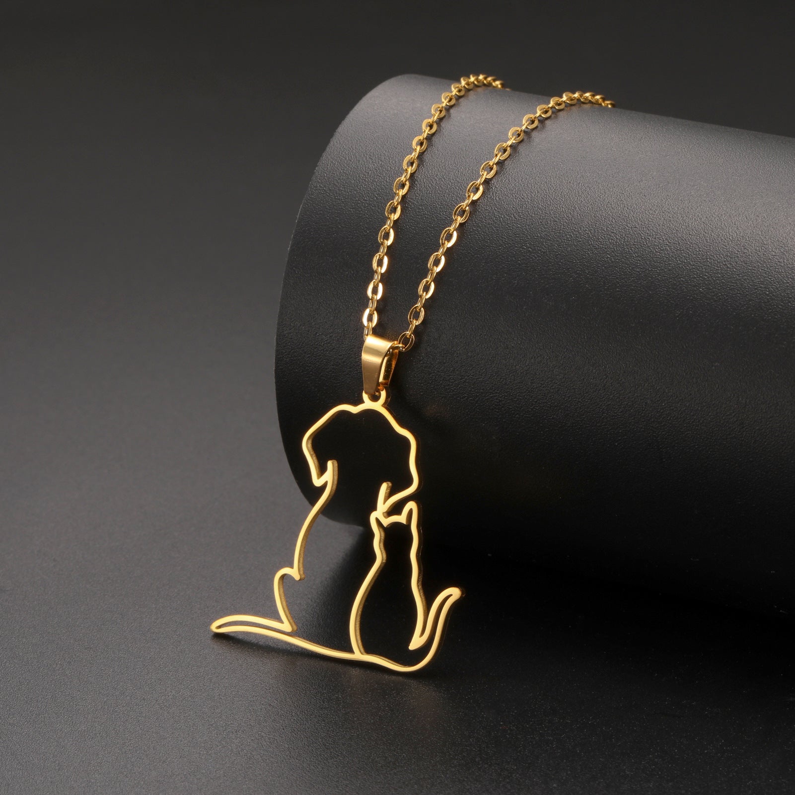 Collar "Unión Inseparable" de Perro y Gato