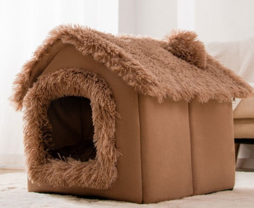 Casa Cueva Plegable y Térmica para Mascotas