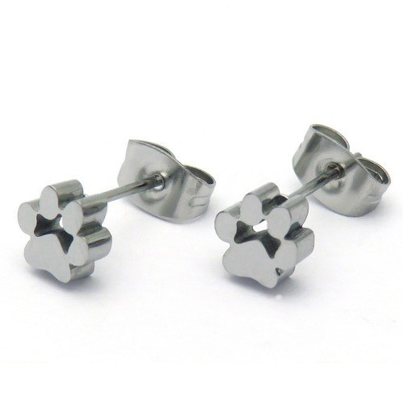 Conjunto de Joyas "Huella de Amor" en Acero Inoxidable