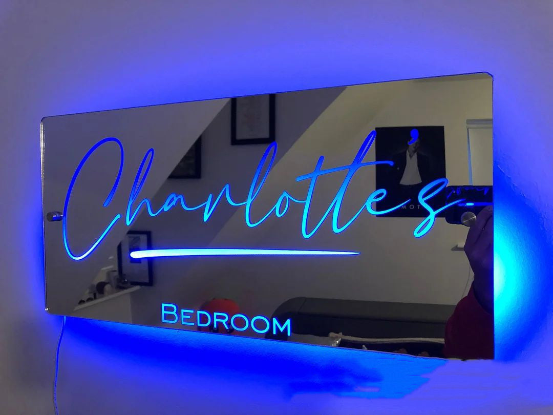 Espejo LED "Luz de Lealtad" - Personalizable
