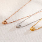 Conjunto de Joyas "Huella de Amor" en Acero Inoxidable