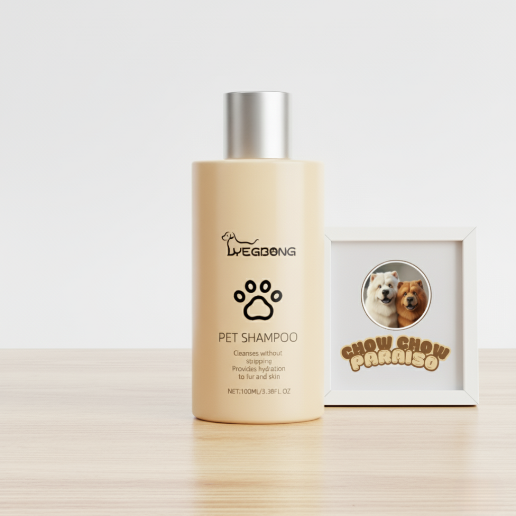 Shampoo suave hidratante para mascotas con aloe vera para brillo natural