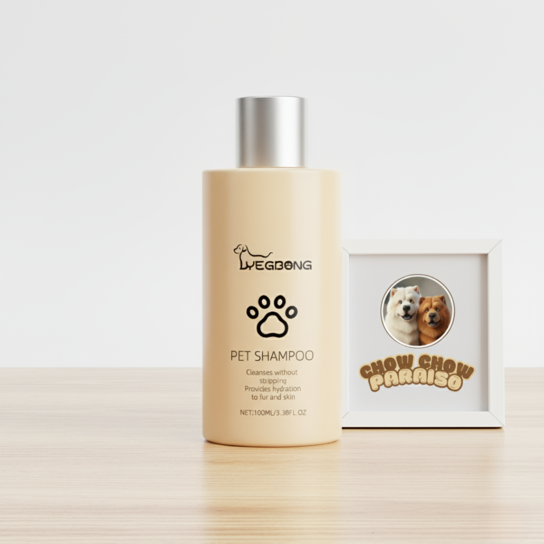 Shampoo suave hidratante para mascotas con aloe vera para brillo natural
