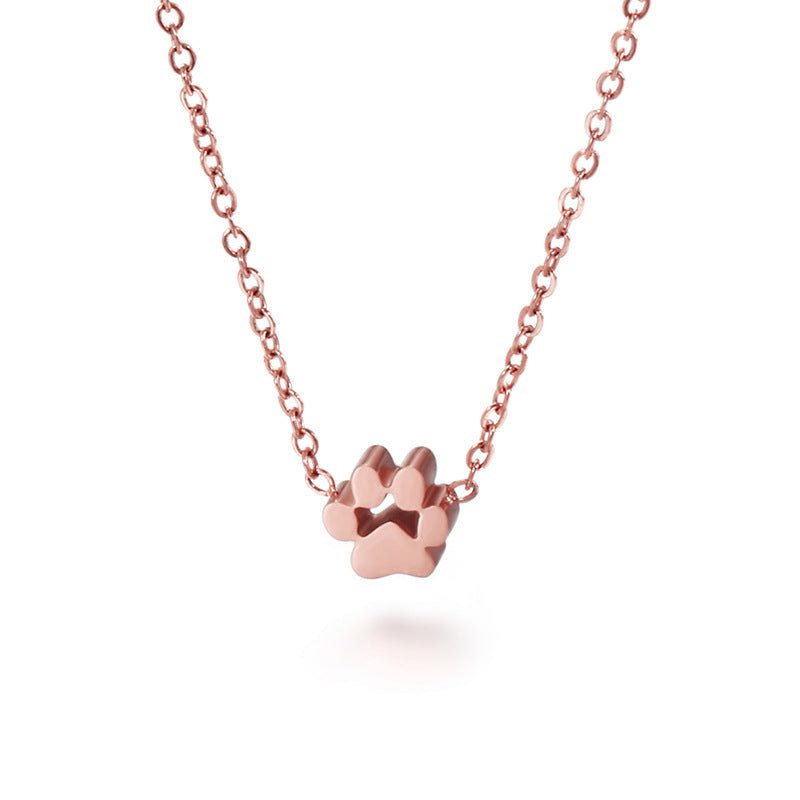 Conjunto de Joyas "Huella de Amor" en Acero Inoxidable