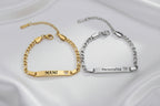 Brazalete "Corazón Fiel" en Acero - Personalizable