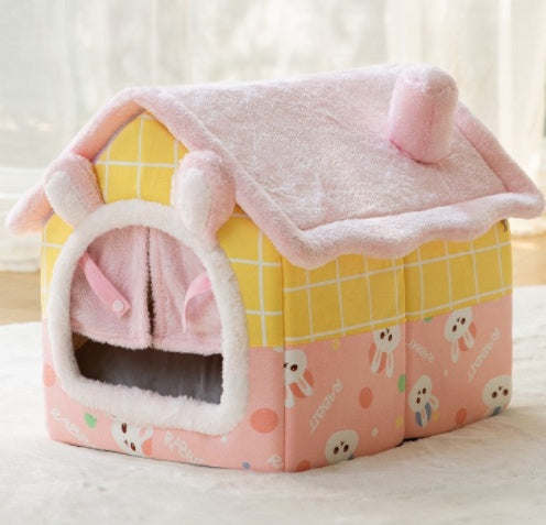 Casa Cueva Plegable y Térmica para Mascotas