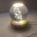 Esfera de Cristal "Luz de Lealtad" - Personalizable