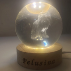 Esfera de Cristal "Luz de Lealtad" - Personalizable
