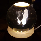 Esfera de Cristal "Luz de Lealtad" - Personalizable