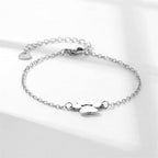 Pulsera huella en Acero Titanio