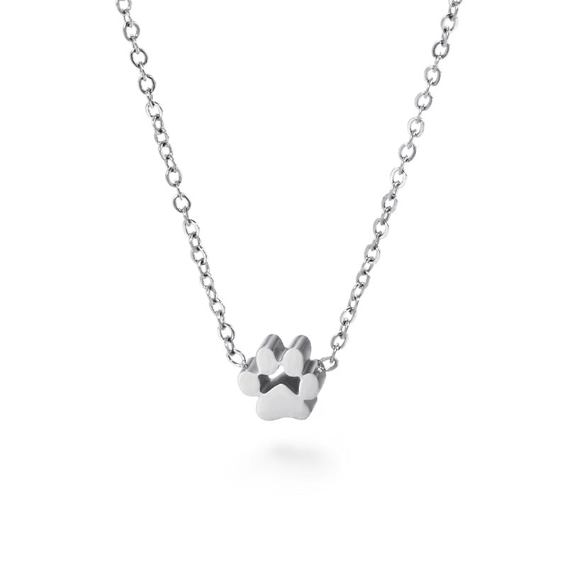 Conjunto de Joyas "Huella de Amor" en Acero Inoxidable