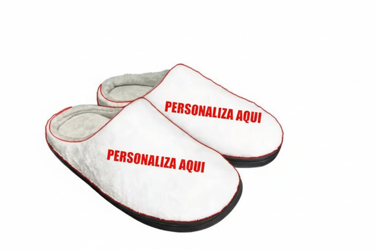 Zapatillas de Descanso "Huellas de Amor" - Personalizable