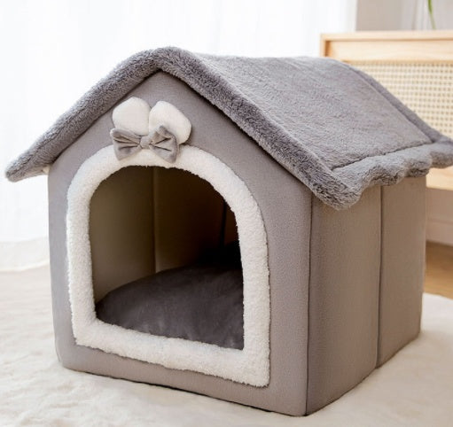 Casa Cueva Plegable y Térmica para Mascotas