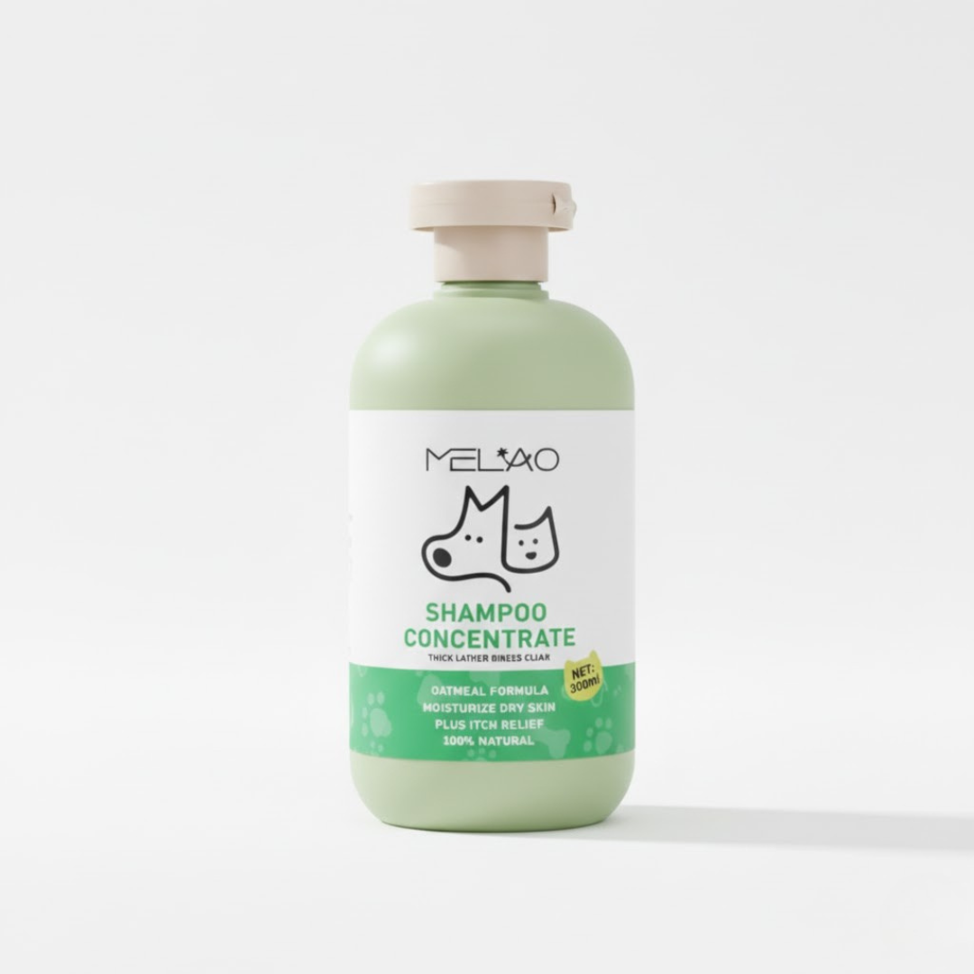 Champú suave de aloe vera para perros 300 ml para higiene y cuidado del pelaje