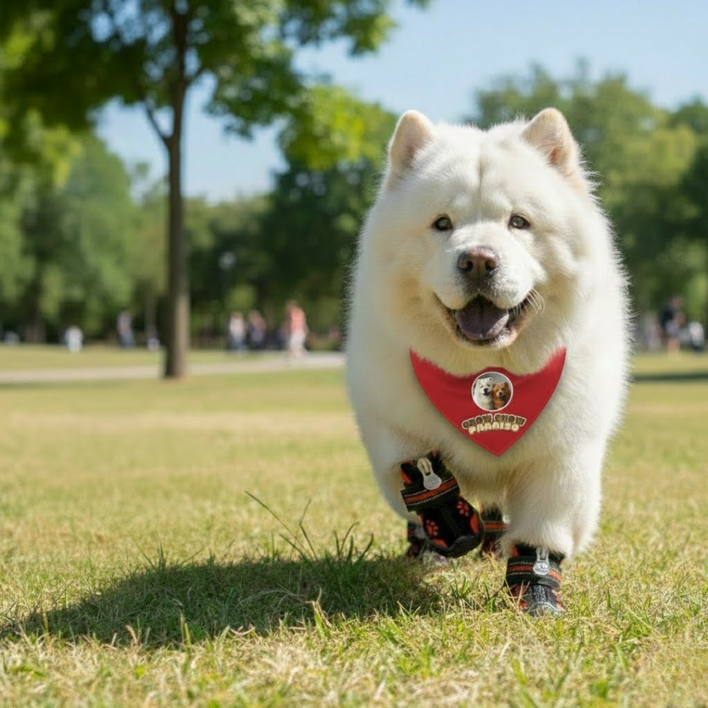 Botas impermeables antideslizantes para perros medianos y grandes de ante sintético