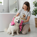 Toalla de baño absorbente de nanofibra para mascotas en varios tamaños