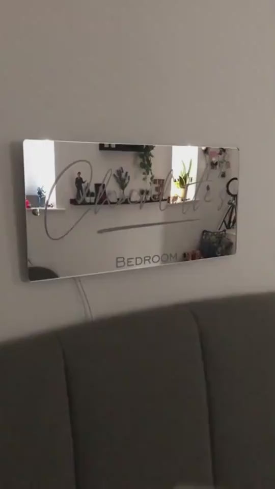 Espejo LED "Luz de Lealtad" - Personalizable