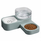 Dispensador automático portátil de agua y comida para perros  sin electricidad