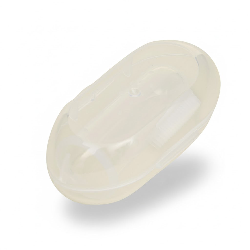 Cepillo dental de silicona suave para dedo para higiene bucal de mascotas pequeñas