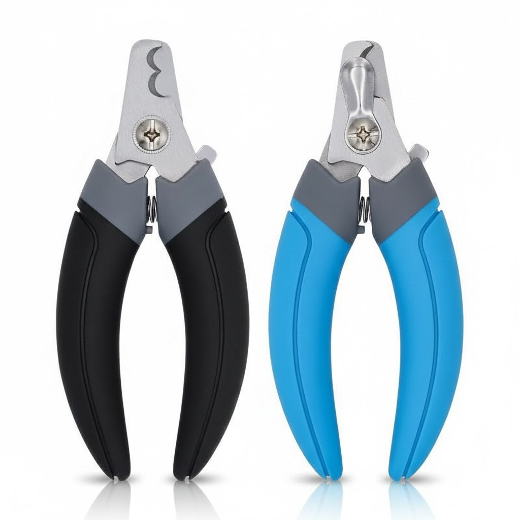 Cortauñas profesional de acero inoxidable para perros y gatos