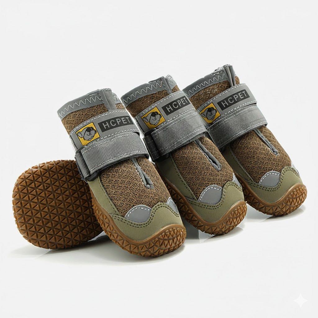 Zapatillas transpirables antideslizantes para perros de uso estival