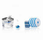 Fuente de agua automática de acero inoxidable para perros 2 L