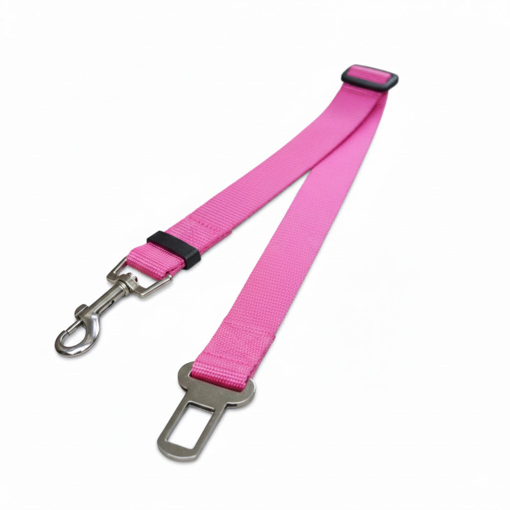 Cinturón de seguridad ajustable para perros para viajes en coche